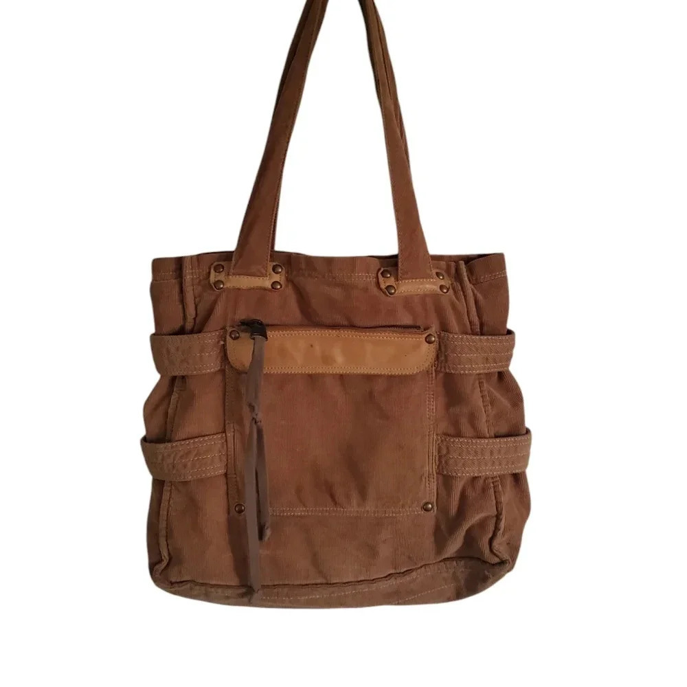 Vintage Gap corduroy boho style shoulder bag - Picture 2 of 6
